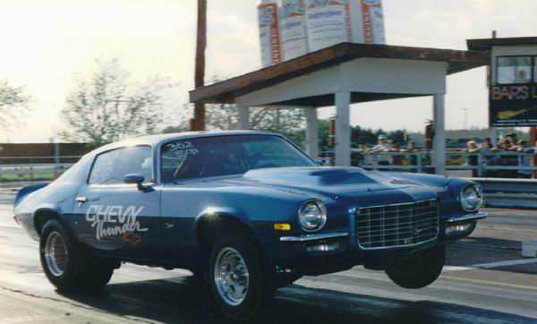 Ubly Dragway - Camaro Wheelie From Joe Vlk